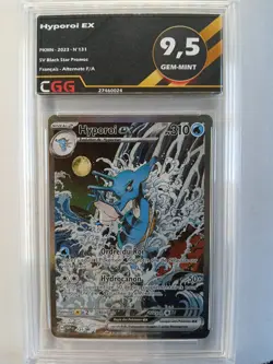 Carte Pokemon FR Hyporoi ex (SVP 131) SV Black Star Promos CGG 9,5 27460024 - Image 1