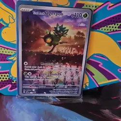 Pokemon Sealed Teal Mask Ogerpon 123 Promo Holo Scarlet & Violet - Image 2