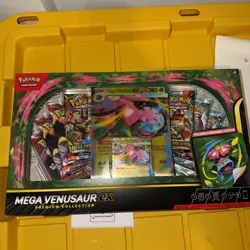 🔥 2025 Pokemon Dec Prem EX Collection Box MEGA VENUSAUR EX COLLECTION - Image 1