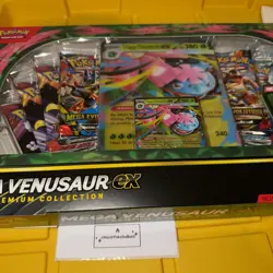 🔥 2025 Pokemon Dec Prem EX Collection Box MEGA VENUSAUR EX COLLECTION - Image 2