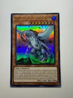 Yugioh - Gameciel, the Sea Turtle Kaiju - Ultra - 1st - DUDE-EN037 - NM - Image 1