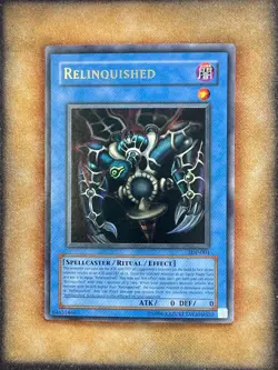 Yugioh Relinquished SDP-001 Ultra Rare LP - Image 1