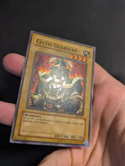 Yugioh Celtic Guardian LOB-007 Super Rare OG 2002 USA NM! - Image 2