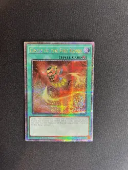 Circle of the Fire Kings 1st Edition Platinum Secret Rare RA04-EN195 Yu-Gi-Oh! - Image 1