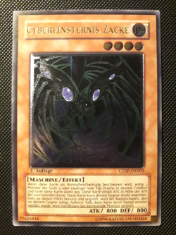 Yu-Gi-Oh! Cyberfinsternis Zacke, CDIP-DE002, Ultimate Rare, 1. Auflage, Good - Image 1