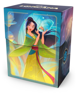 Disney Lorcana: Fabled Deck Box - Mulan - Image 1