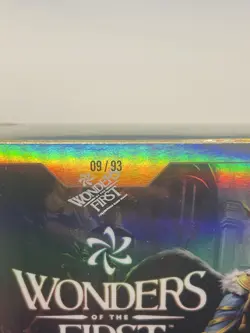 WONDERS OF THE FIRST SEALED SERIALIZED ADVANTAGE BOOSTER 9/93 Voluris Highwing - Image 4
