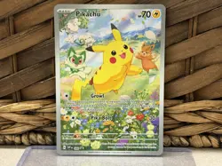 Pikachu SVP 88 - Black Star Promo - Paldea Adventure Chest NM Pokemon TCG Card - Image 1