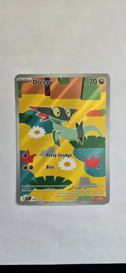 Pokemon TCG Dreepy 247/217 Ascended Heroes Illustration Rare Card - Image 1