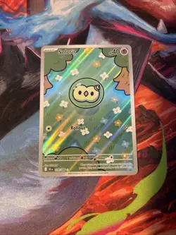 Pokemon TCG Solosis Illustration Rare Black Bolt, English Edition, Card 118/086 - Image 1