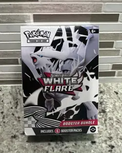 White Flare Booster Bundle Pokemon Cards, New And Sealed - Image 1