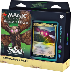 Magic: the Gathering Fallout Commander Deck – Mutant Menace (100-Card Deck, 2-Ca - Image 1
