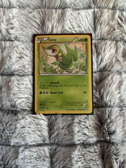 Snivy RC1/RC25 Pokemon Card Legendary Treasures Radiant Collection Reverse Holo - Image 1