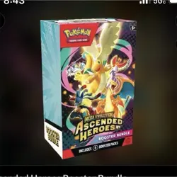 Pokemon Ascended Heroes Booster Bundle Mega Evolution Trading Card Game - Image 1