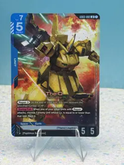 Gundam Card Game Steel Requiem The-O GD03-002 - Image 1