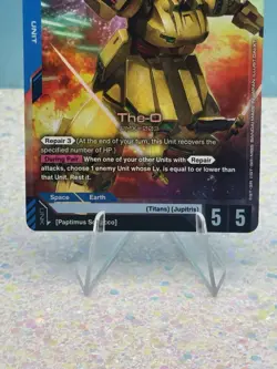Gundam Card Game Steel Requiem The-O GD03-002 - Image 3