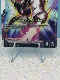 Gundam Card Game Steel Requiem Freedom Gundam GD03-070 LR - Image 3