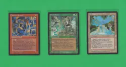1994 Magic the Gathering - Fallen Empires Complete Set ~ NM / LP 187 MTG Cards - Image 2