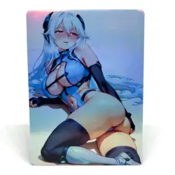 Hybrid x Heart Aine Chidorigafuchi Goddess Anime Waifu ACG Foil Card - Image 1
