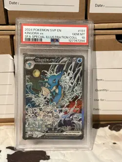 Kingdra ex 131 Sv: Scarlet & Violet Promo Cards Holo - PSA 10 - Image 1