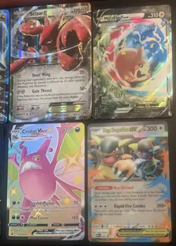 JUMBO Pokemon Lot - Kingdra, Scizor, Morepko V, Kangaskhan- 8 Oversized Cards - Image 5
