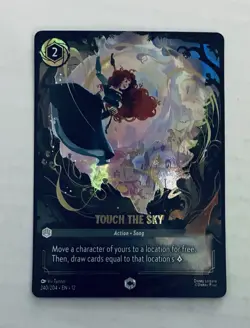 Touch The Sky Lorcana Enchanted Fresh Pull Mint 240/204 🔥 - Image 1