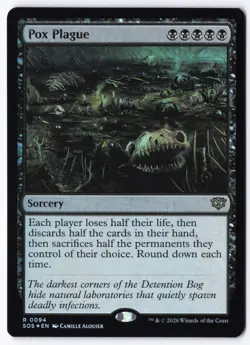 Pox Plague 94 Foil Secrets of Strixhaven - Image 1