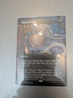 Imperial Seal Double Masters 2022 Magic: The Gathering Full Art - Image 1