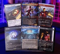 MTG Secret Lair Marvel Iron Man Non Foil Edition Magic The Gathering Sealed - Image 1