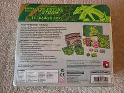 Amazing Pokemon Celestial Storm Elite Trainer Box With Acrylic Case - Image 3