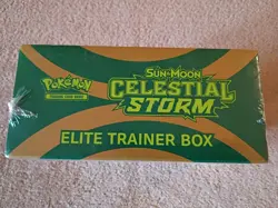 Amazing Pokemon Celestial Storm Elite Trainer Box With Acrylic Case - Image 4