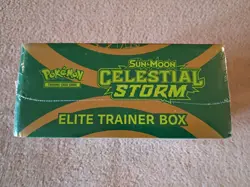 Amazing Pokemon Celestial Storm Elite Trainer Box With Acrylic Case - Image 5