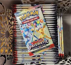 Pokemon TCG Prismatic Evolutions Booster Pack Lot Of (36) FACTORY SEALED PACKS - Image 1