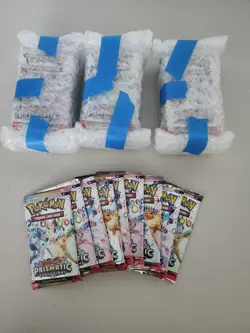 Pokemon TCG Prismatic Evolutions Booster Pack Lot Of (36) FACTORY SEALED PACKS - Image 2
