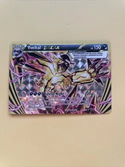 Pokemon TCG Yveltal Break Steam Siege Holo Rare Card 66/114 - Image 1