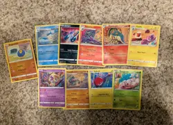 10 card Tomokazu Komiya Artist Pokemon Lot (All Unique) LOT PICTURED - Image 1