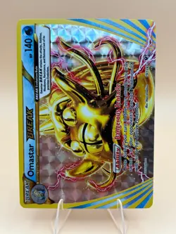 Omastar BREAK 19/124 BREAK Rare Fates Collide Pokemon Near Mint - Image 1