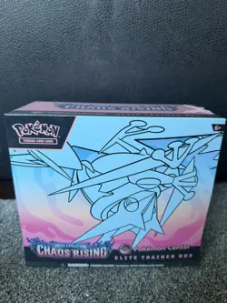 Pokemon Chaos Rising POKEMON CENTER ETB - ELITE TRAINER BOX - Image 1