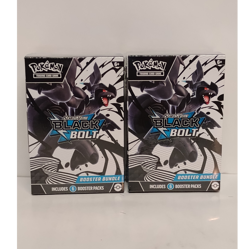 Sealed Pokemon TCG Scarlet & Violet Black Bolt Booster Bundle Box Lot of 2 2025 - Image 1