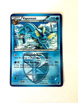 Pokemon TCG BW Plasma Freeze Vaporeon 20/116 Regular HP110-2013 - Image 1