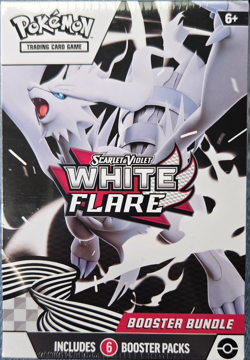 Pokemon TCG Scarlet & Violet—White Flare Booster Bundle Box (6 Packs) - Image 1