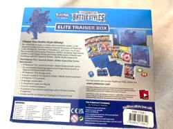 Pokemon TCG Battle Styles - Elite Trainer Box Rapid Strike Urshifu Art (Blue) - Image 3