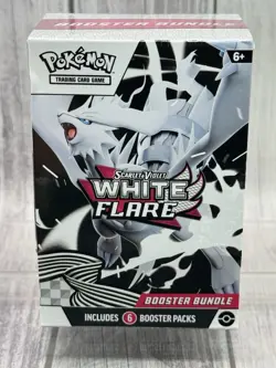 Pokemon TCG Scarlet And Violet White Flare Booster Bundle (Same Day Shipping) - Image 1