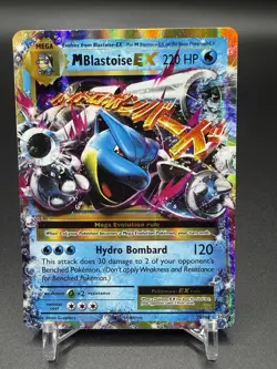 2016 Pokemon TCG - M Blastoise EX 22/108 XY Evolutions Holo Ultra Rare - Image 1
