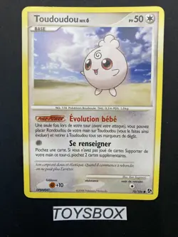 Carte Pokemon Toudoudou Commune 70/106 / Bloc DP Duels Au Sommet / TBE FR - Image 2