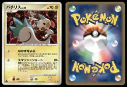 Pachirisu DPBP#480 Holo Rare 2007 Dawn Dash Pokemon Japanese - Image 3
