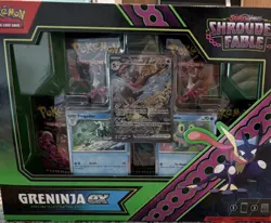 Pokemon Scarlet & Violet Shrouded Fable Greninja ex Illustration Collection - Image 1