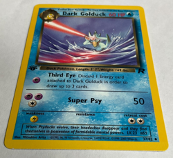 1st Edition DARK GOLDUCK 37/82 team rocket near mint never played Pokemon tcg - Image 2