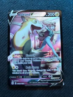 Pokemon TCG Boltund V TG13/TG30 SWSH09: Brilliant Stars Trainer Gallery NM - Image 1