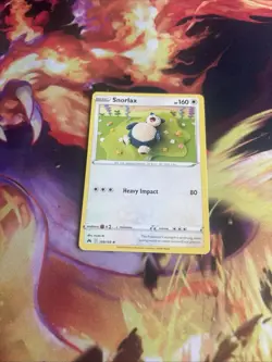 Snorlax Crown Zenith Rare Pokemon TCG 109/159 Sword & Shield NM - Image 1